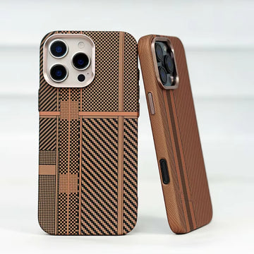 Case iPhone em Fibra de Carbono MagSafe Exclusiva
