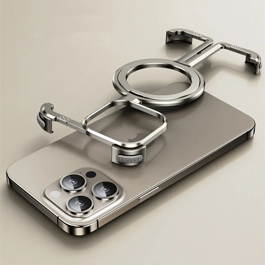 Case iPhone em Alumínio reforçado e carregamento MagSafe