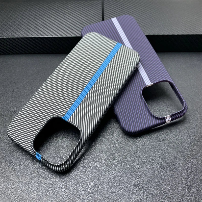 Case iPhone Carbon Prime em Fibra de Carbono Minimalista