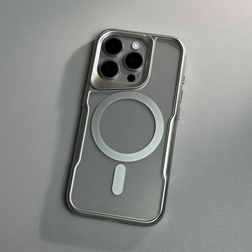 Case iPhone Transparente Minimalista com MagSafe