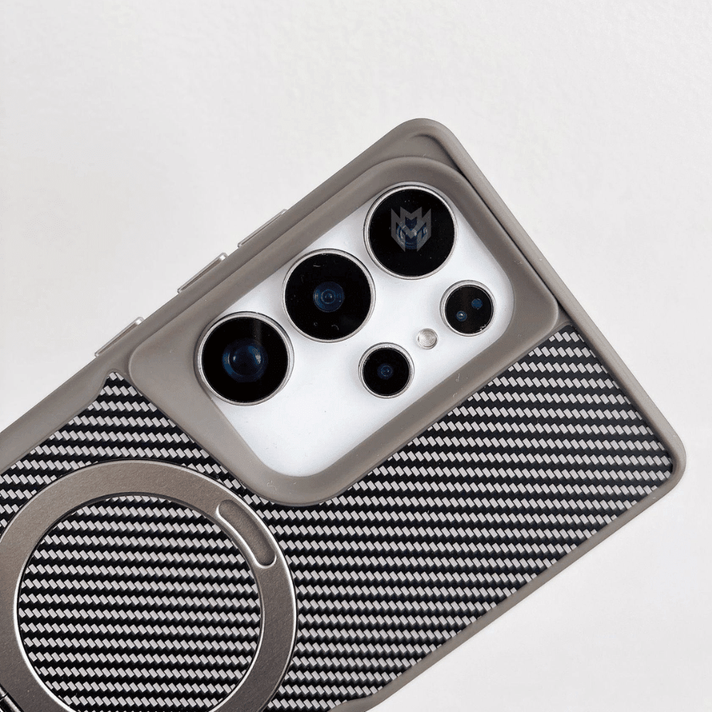 Case Samsung com Acabamento em Carbono e Carregamento MagSafe - Minimal Cases