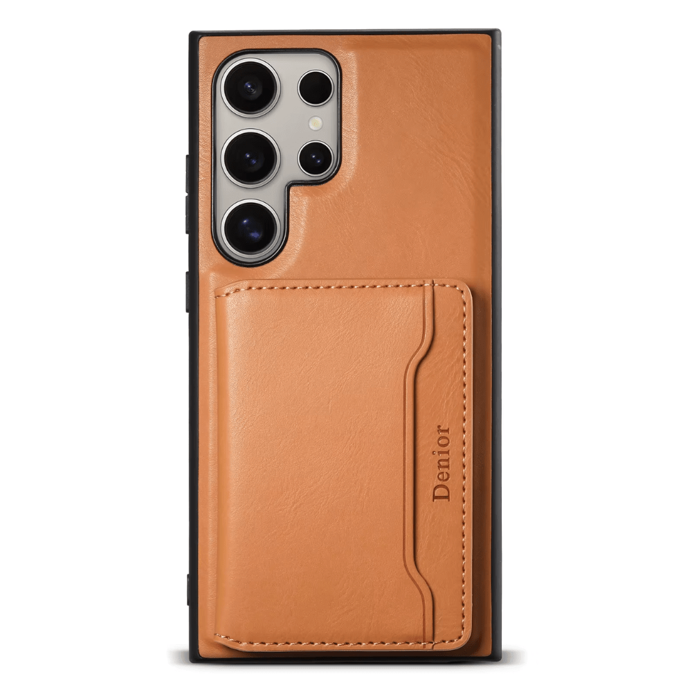 Capa Samsung + carteira em couro Premium - Minimal Cases