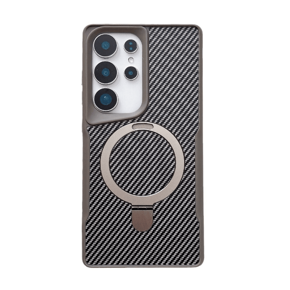 Case Samsung com Acabamento em Carbono e Carregamento MagSafe - Minimal Cases