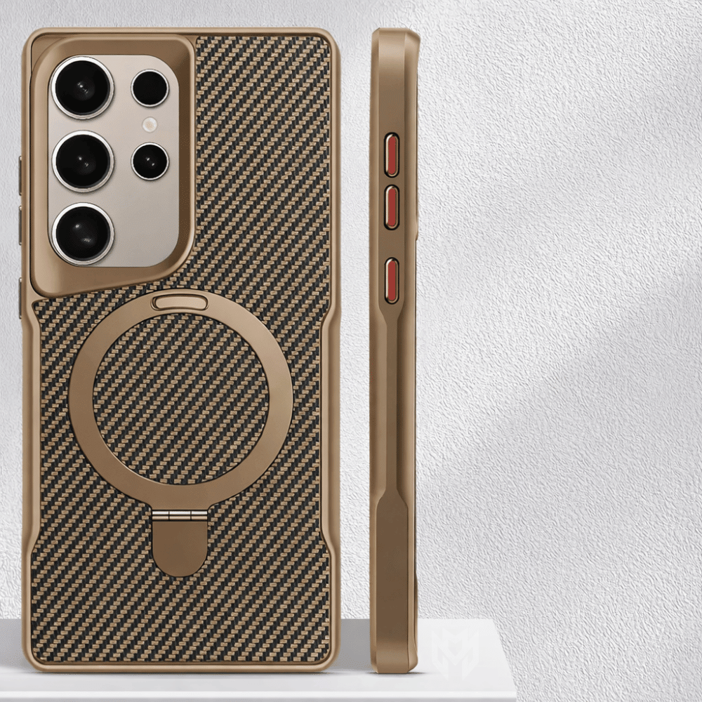 Case Samsung com Acabamento em Carbono e Carregamento MagSafe - Minimal Cases