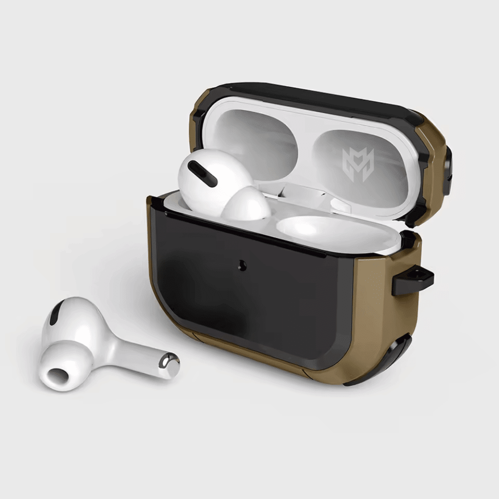 Capa AirPods Anti - Impacto com Chaveiro Metálico - Minimal Cases