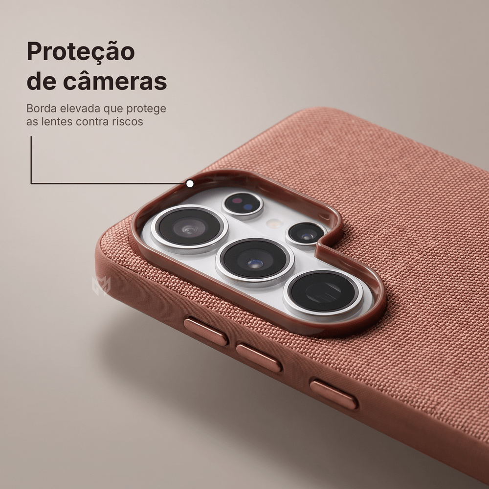 Case Samsung Tecido Woven Premium MagSafe - Minimal Cases