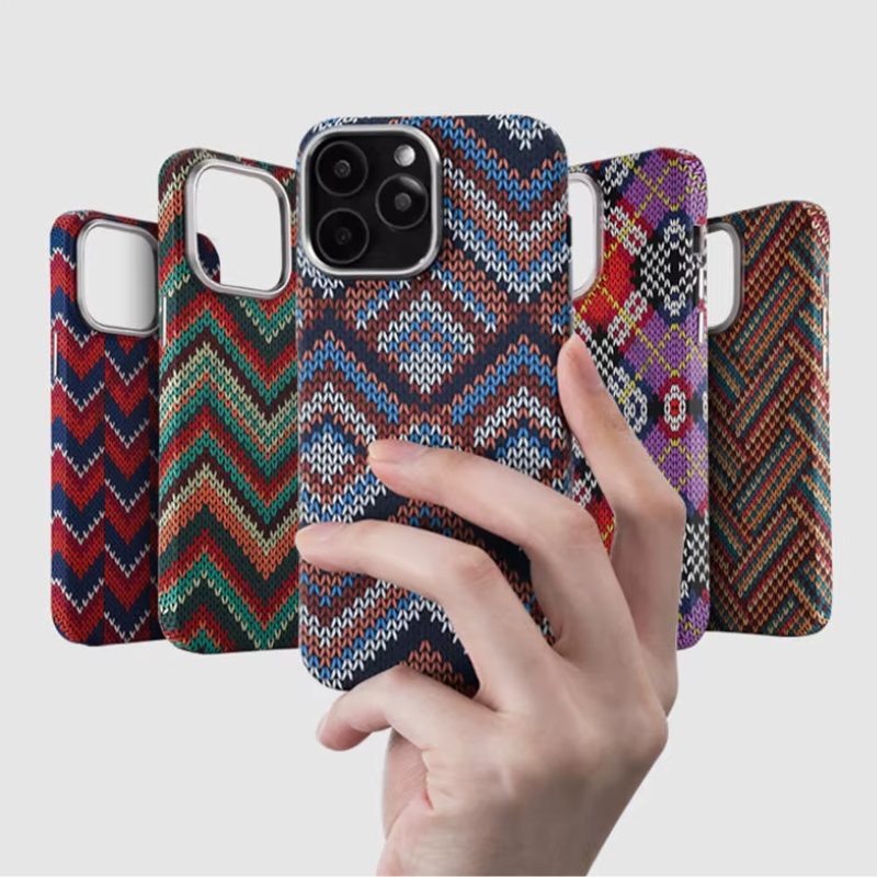 Case iPhone em Fibra de Carbono Super Premium com Magsafe