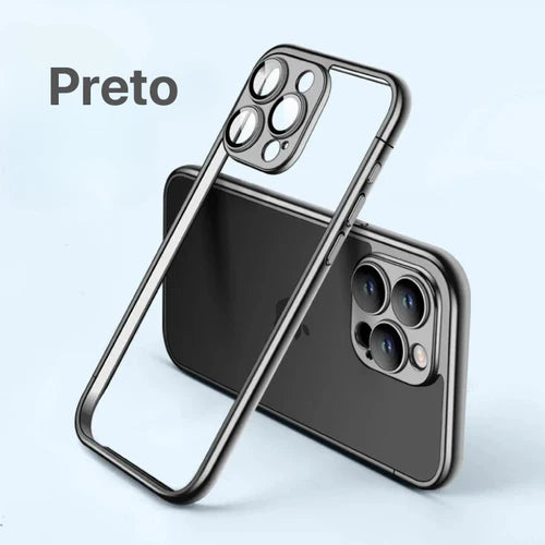 Case iPhone SlimPro galvanizada com design minimalista