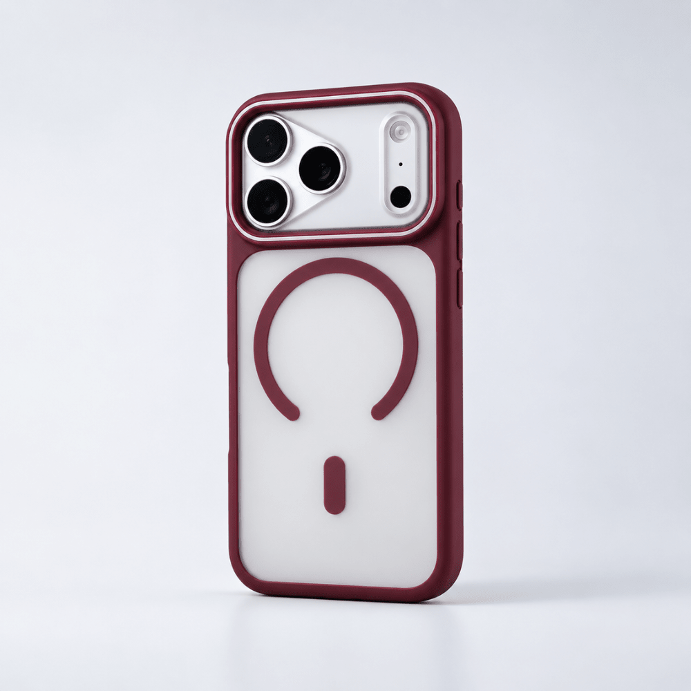 Case iPhone Vision Fosca Minimalista MagSafe - Minimal Cases