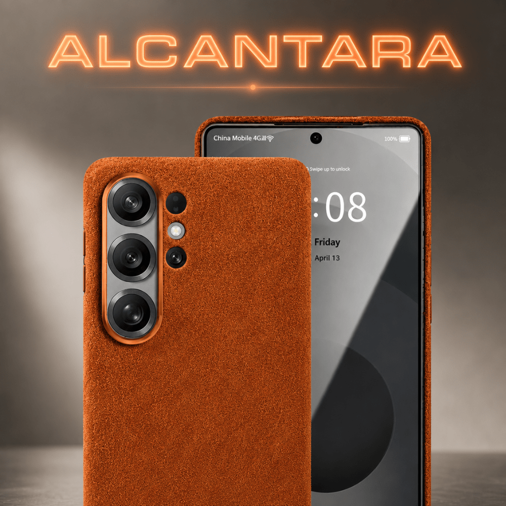 Case Samsung em Alcantara Italiana Premium - Minimal Cases