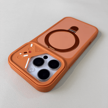 Case Anti Impacto Suporte MagSafe 360° Retrátil - Minimal Cases