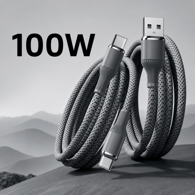 Cabo 2M Tipo C com Carregamento Rápido 100W - Minimal Cases
