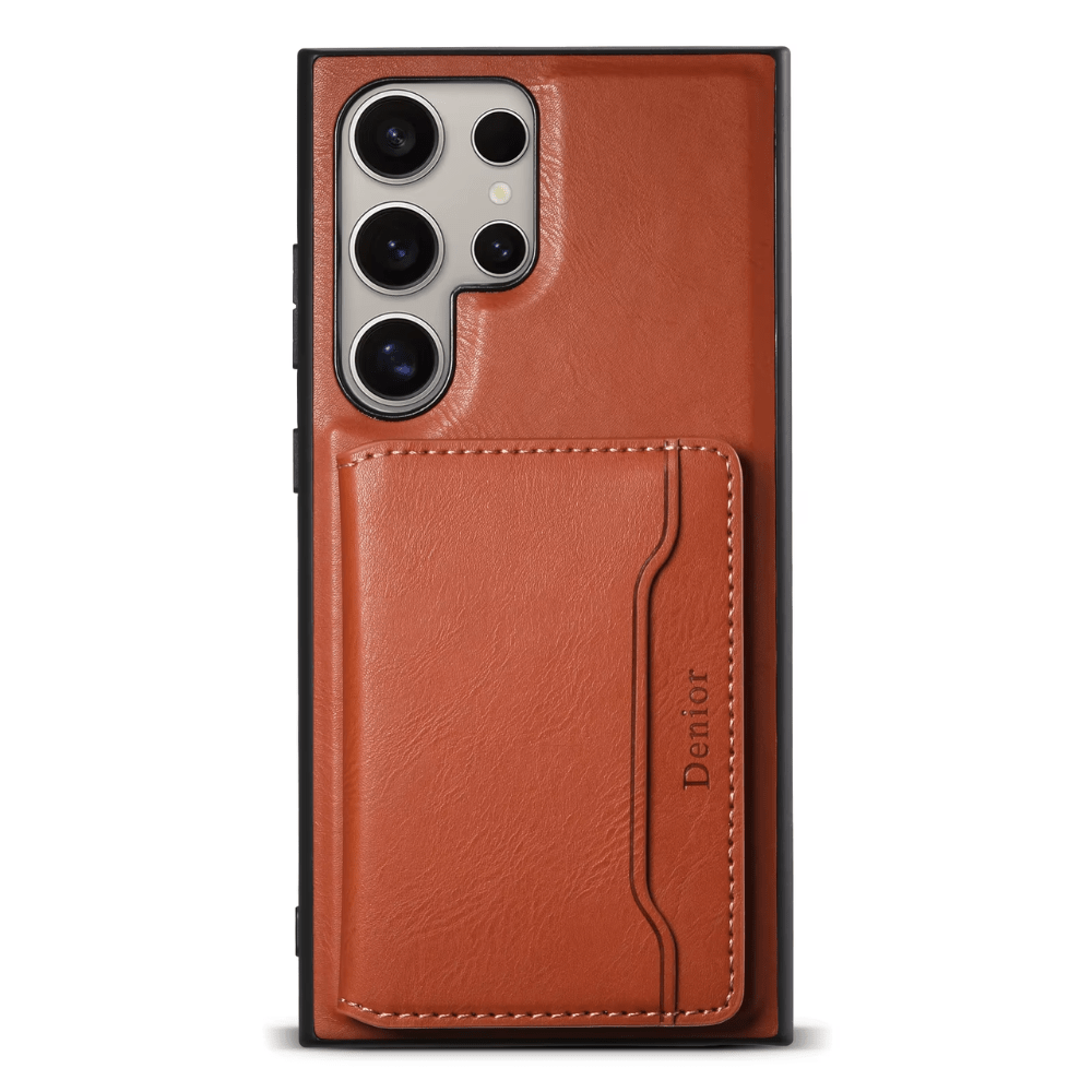 Capa Samsung + carteira em couro Premium - Minimal Cases