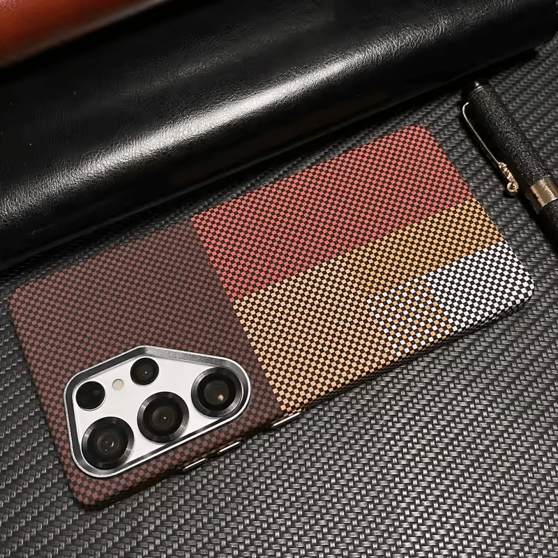 Case Samsung em Fibra de Carbono Texturizada MagSafe - Minimal Cases