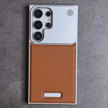 Case Samsung Minimalista em Couro Anti Impacto - Minimal Cases