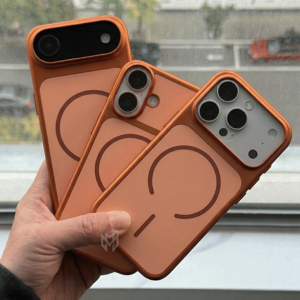 Case iPhone Vision Pro Minimalista MagSafe