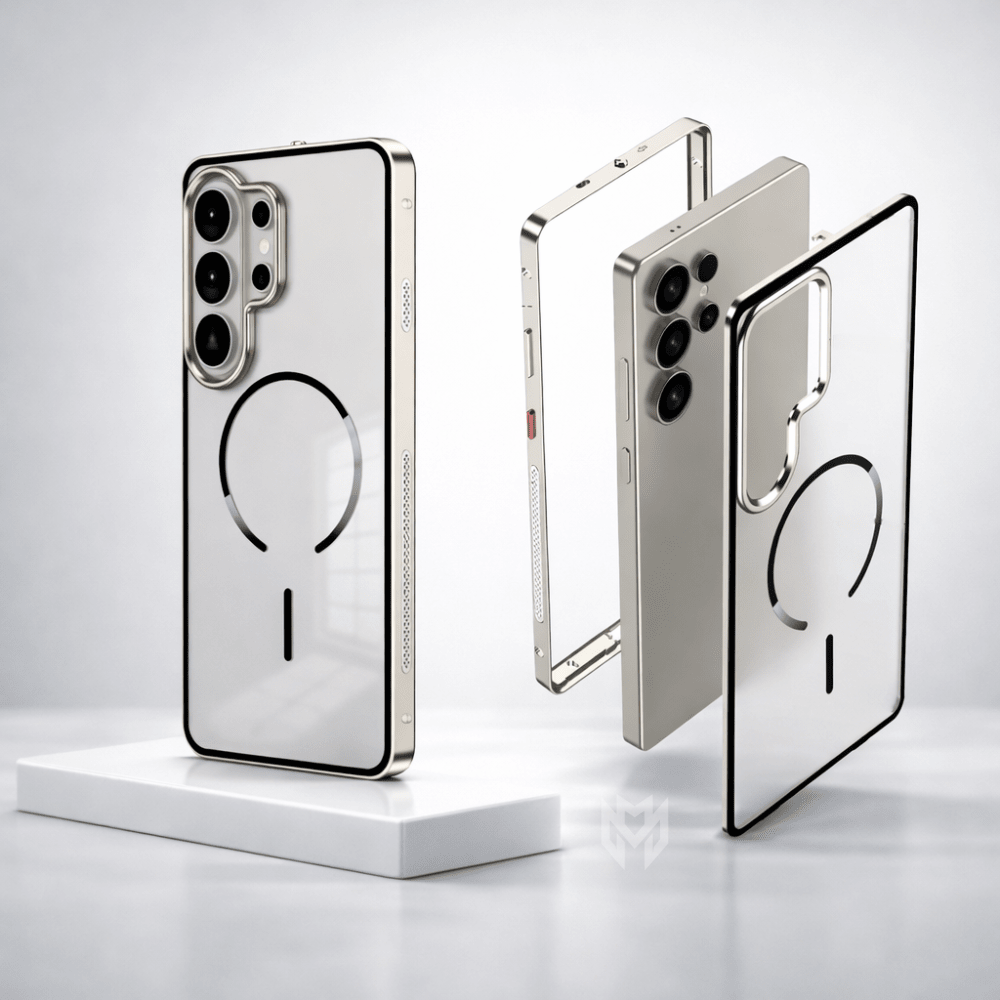 Case Samsung Estrutura em Metal Removível Anti Impacto - Minimal Cases