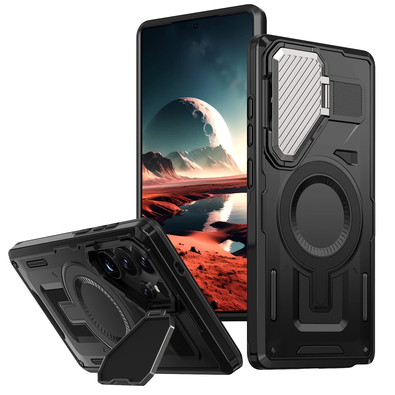 Case Samsung Magnética com Suporte Giratório e MagSafe - Minimal Cases