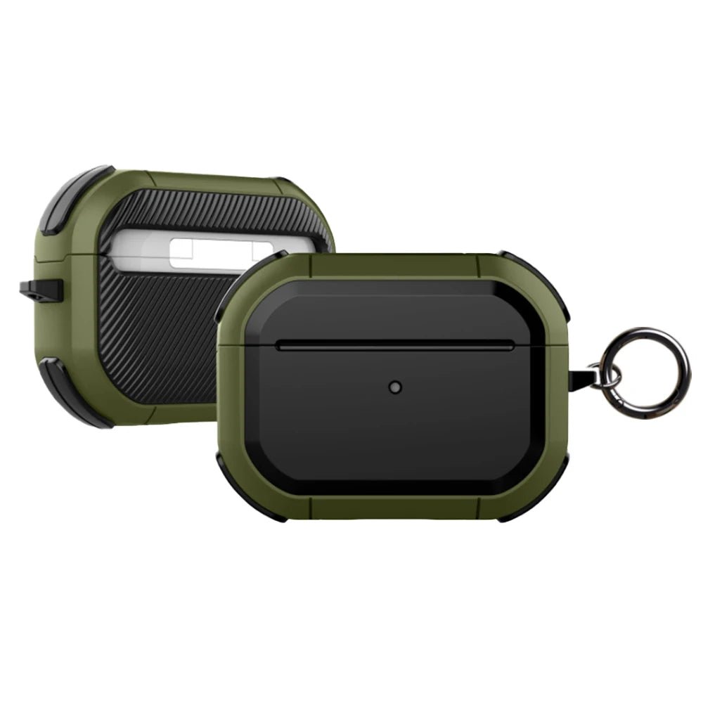 Capa AirPods Anti - Impacto com Chaveiro Metálico - Minimal Cases