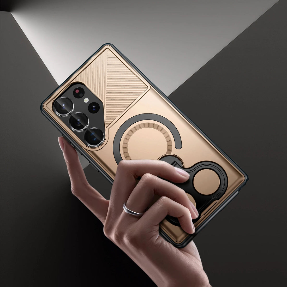 Capa Samsung Anti Impacto com Suporte Giratório - Minimal Cases