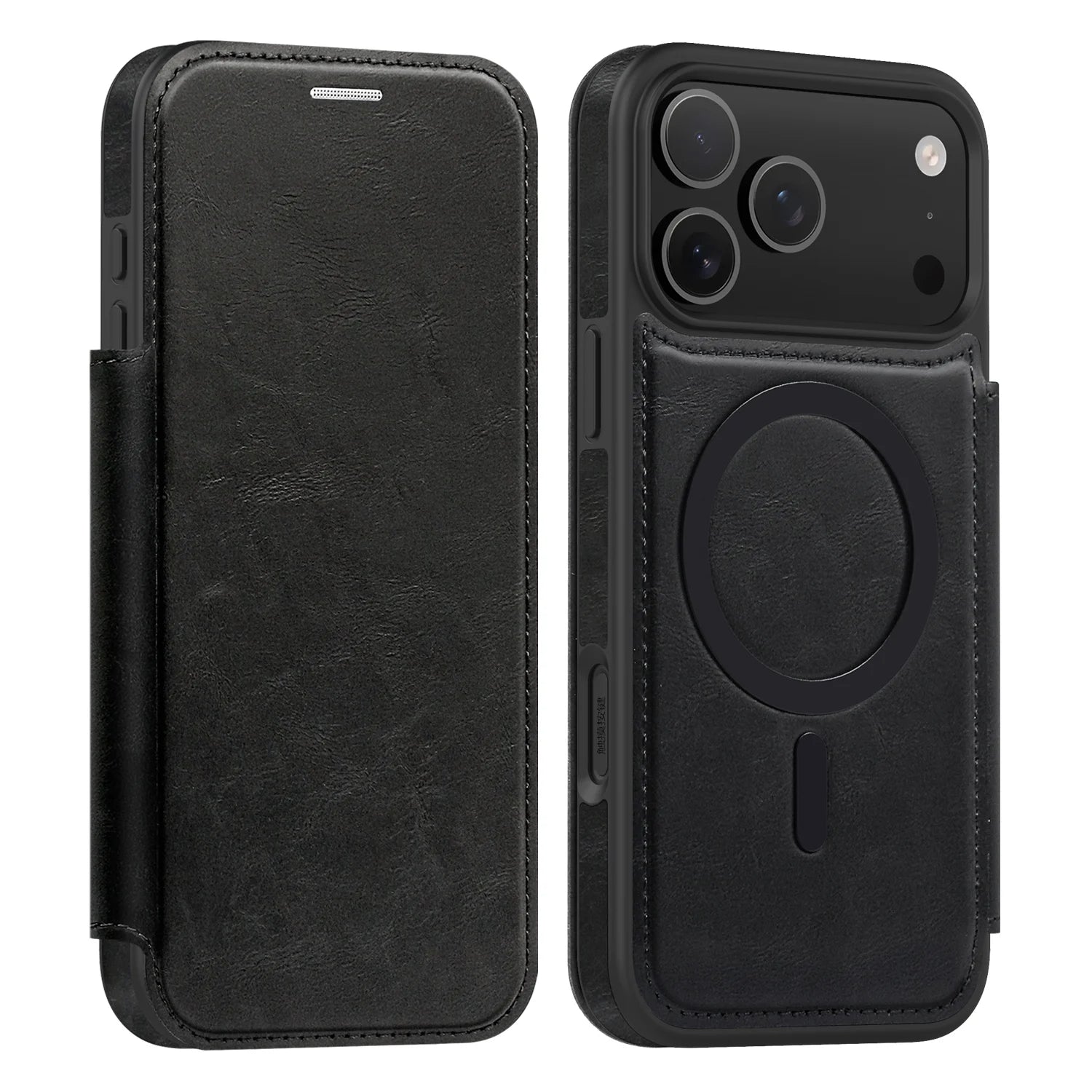 Case iPhone Couro Porta Cartões Magnético - Minimal Cases
