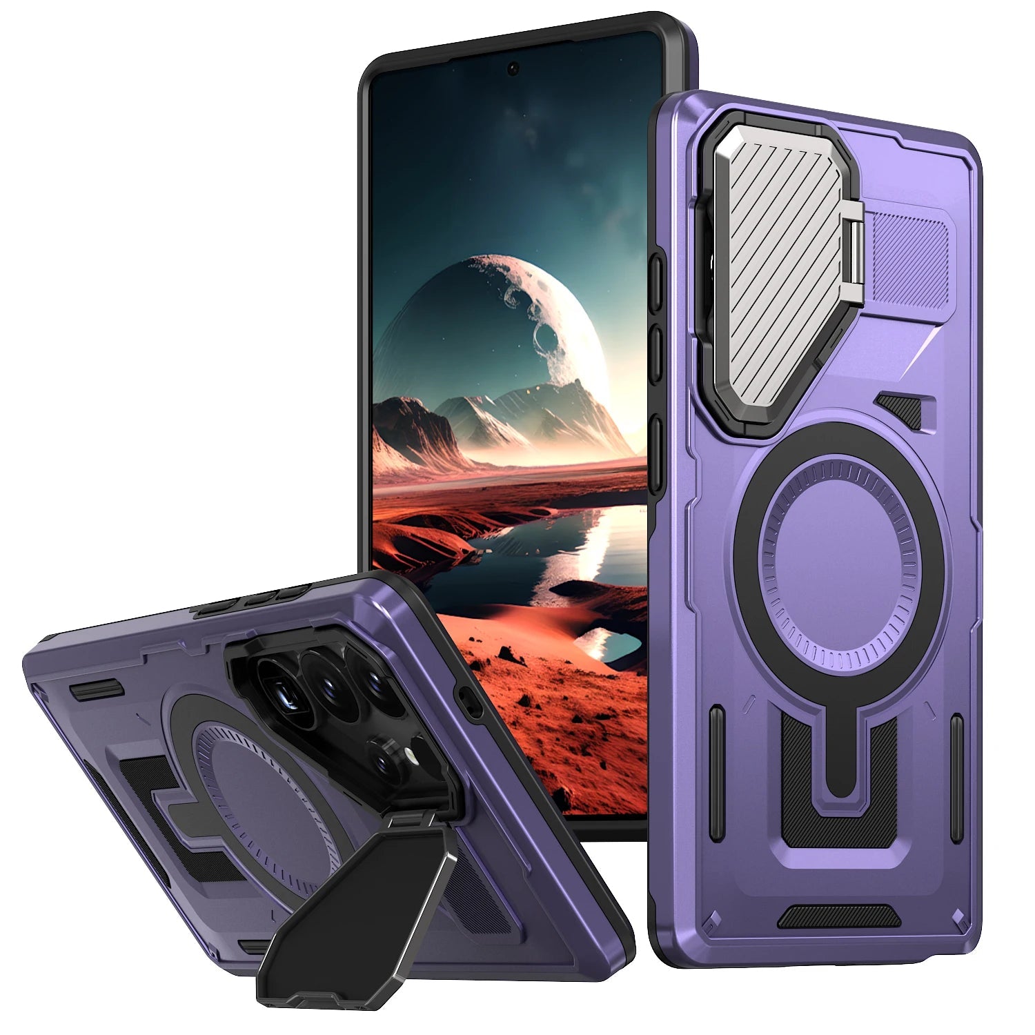 Case Samsung Magnética com Suporte Giratório e MagSafe - Minimal Cases