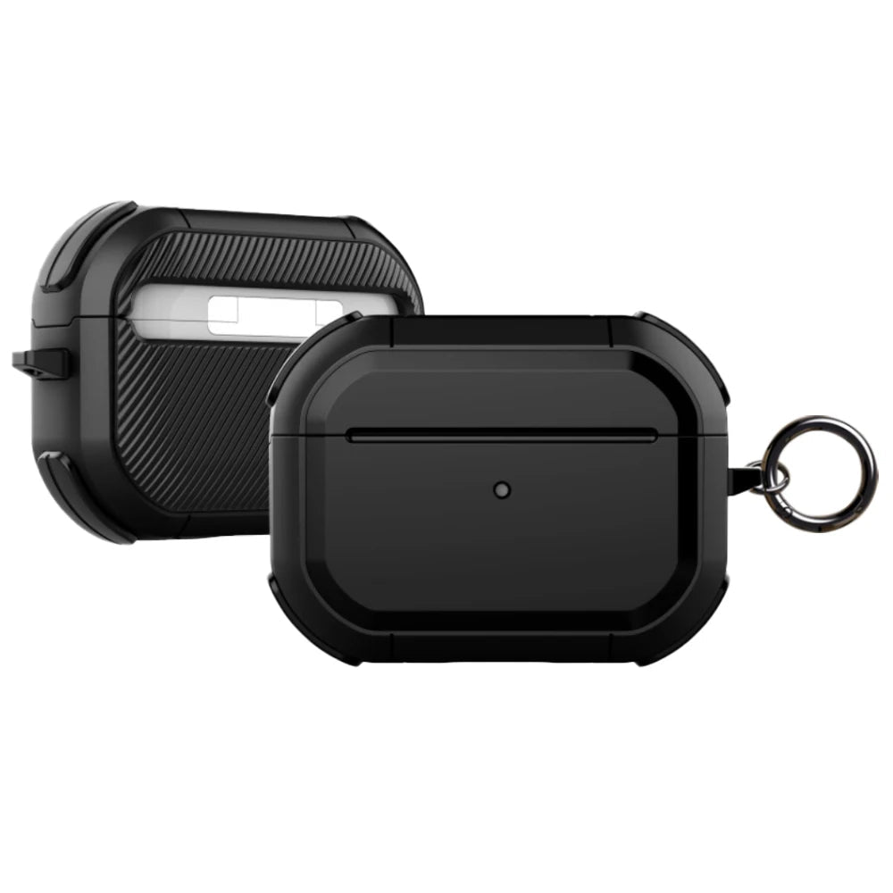 Capa AirPods Anti - Impacto com Chaveiro Metálico - Minimal Cases