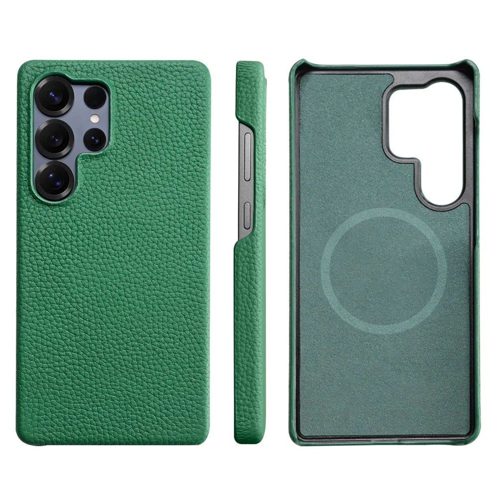 Case Samsung Couro Legítimo Natural com MagSafe - Minimal Cases