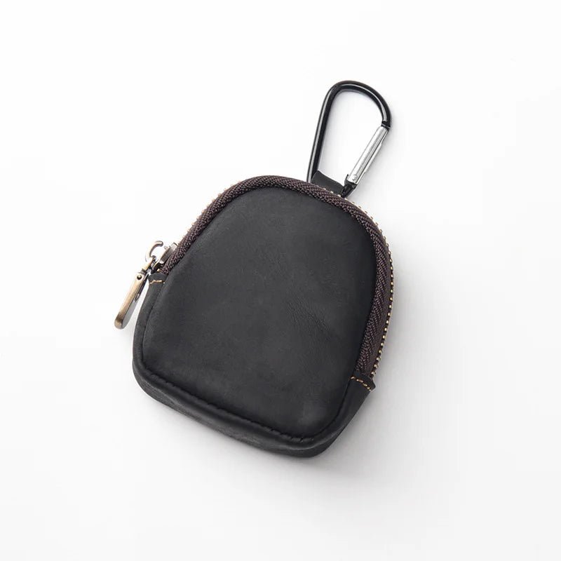 Carteira Porta Fios Fones e Chaves em Couro - Minimal Cases