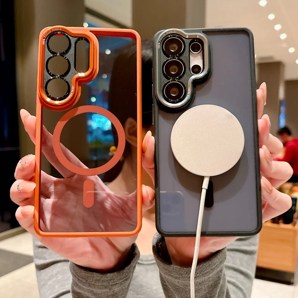 Case Anti Impacto Samsung com Proteção de Lentes