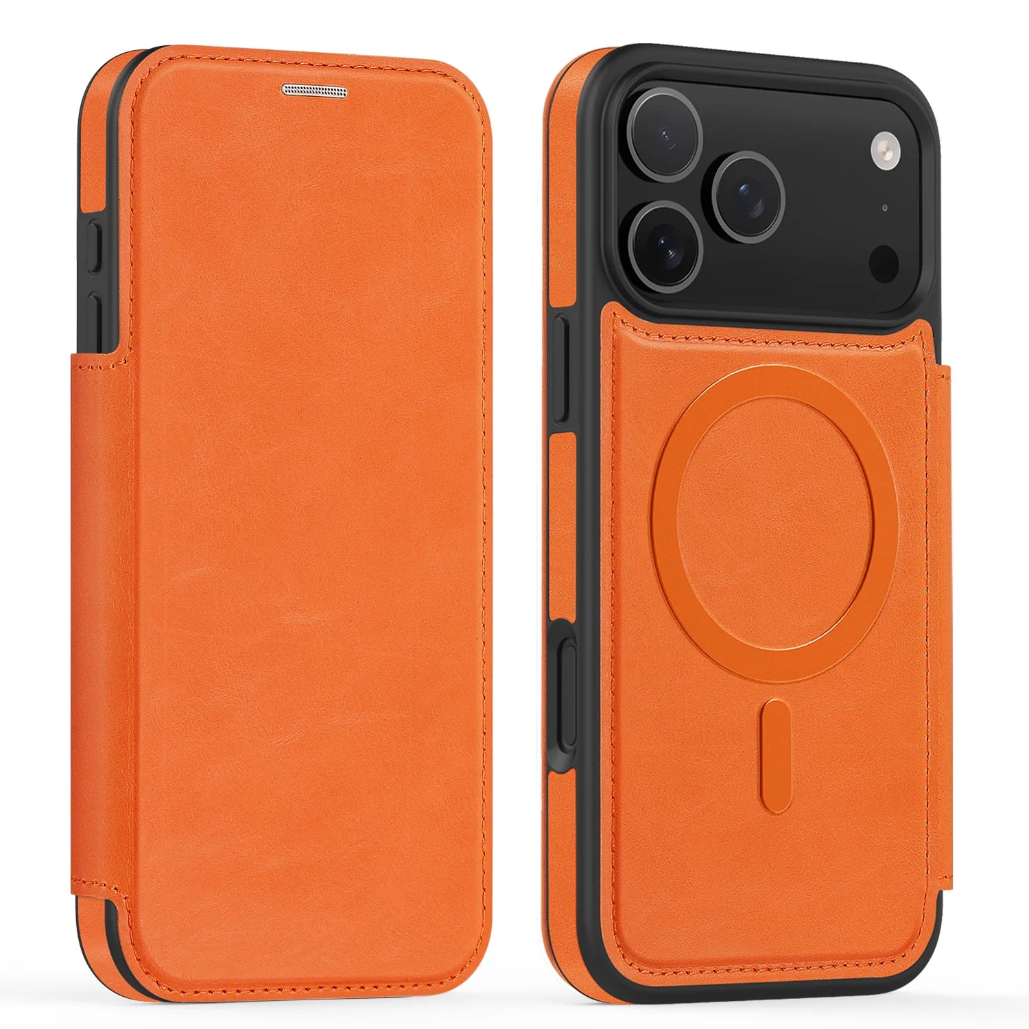 Case iPhone Couro Porta Cartões Magnético - Minimal Cases