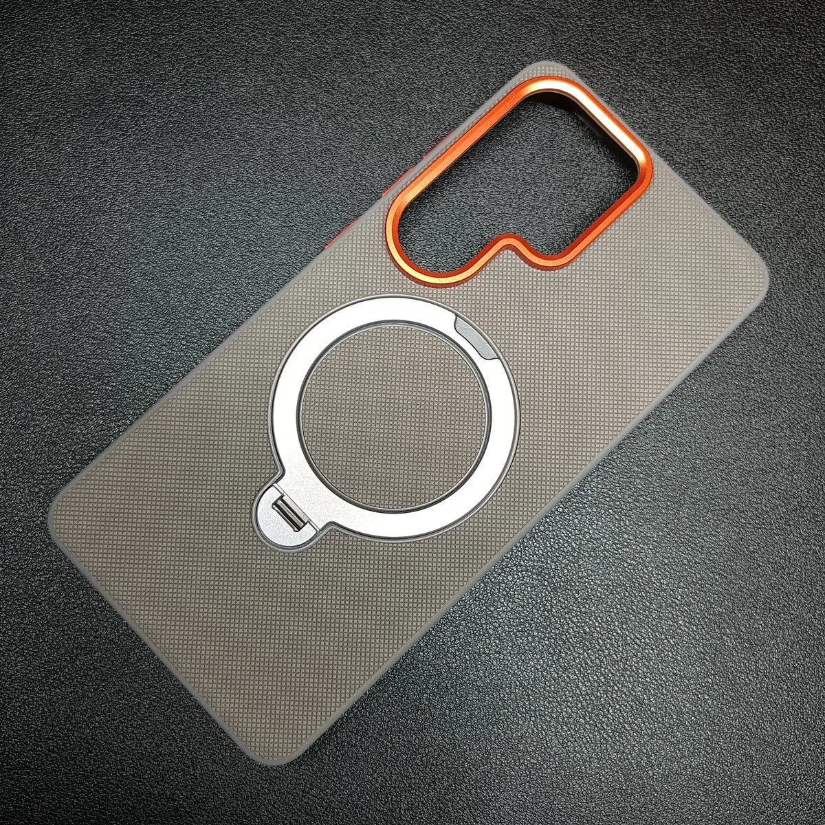 Case Samsung S26 Metal com Suporte Giratório e MagSafe - Minimal Cases
