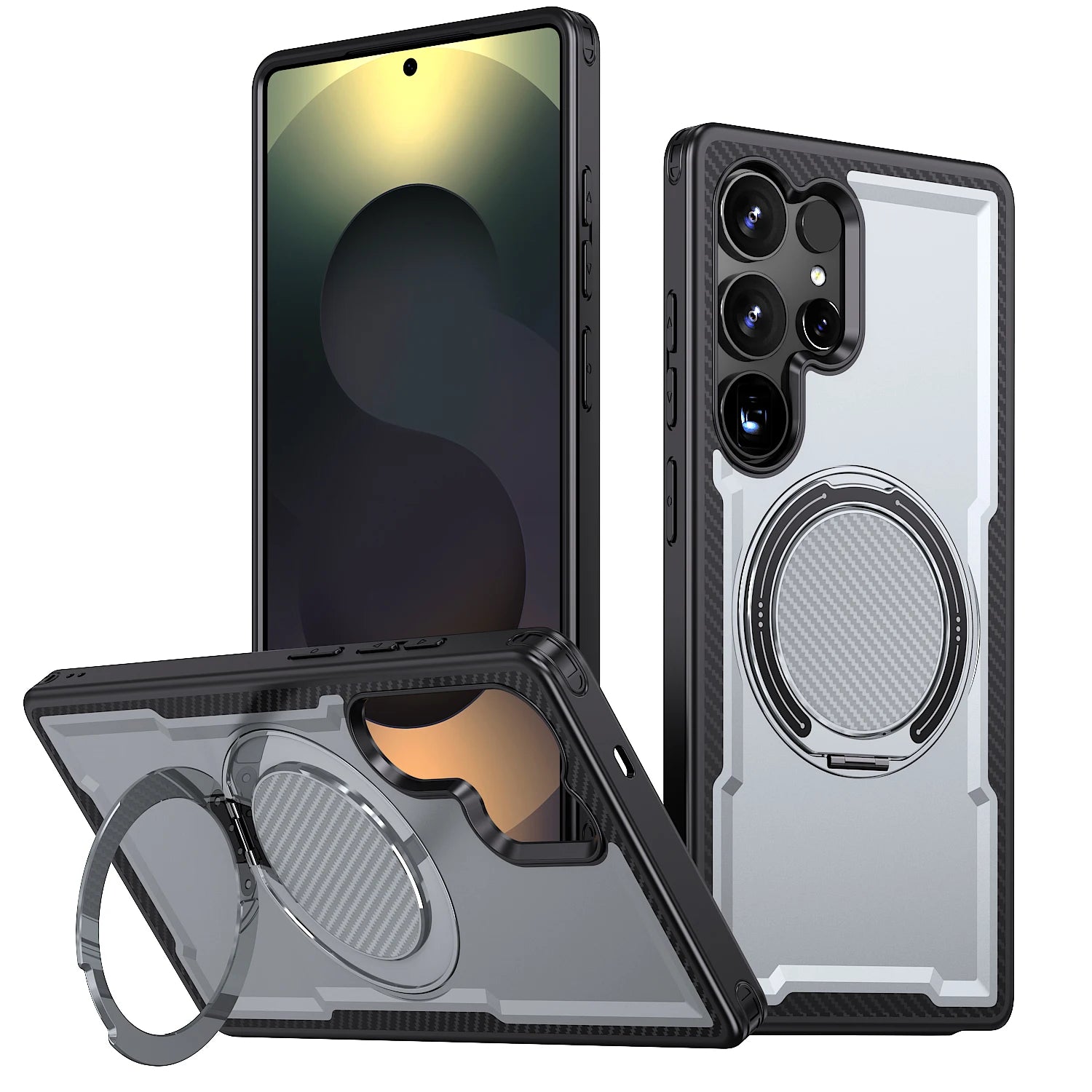 Case Samsung Anti Impacto e Suporte Retrátil