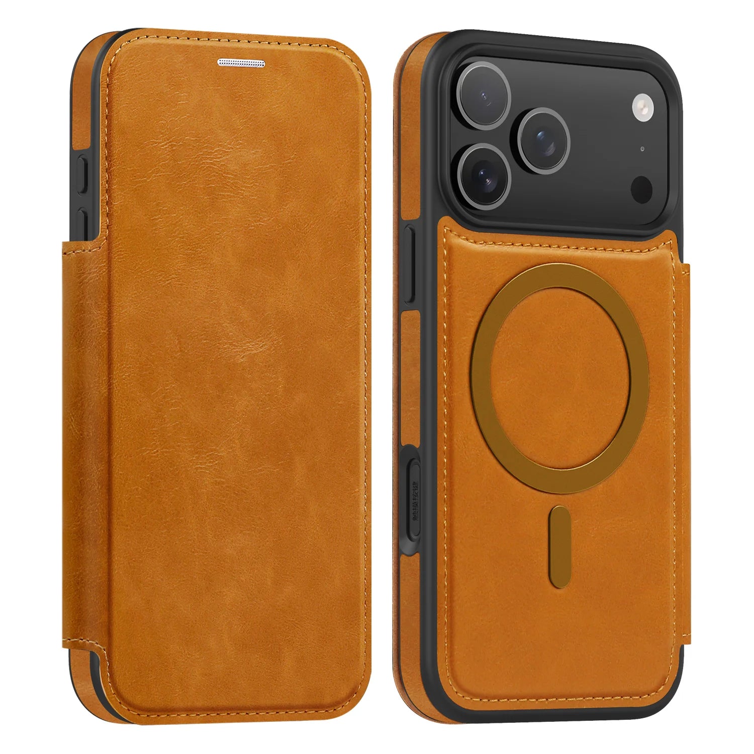 Case iPhone Couro Porta Cartões Magnético - Minimal Cases
