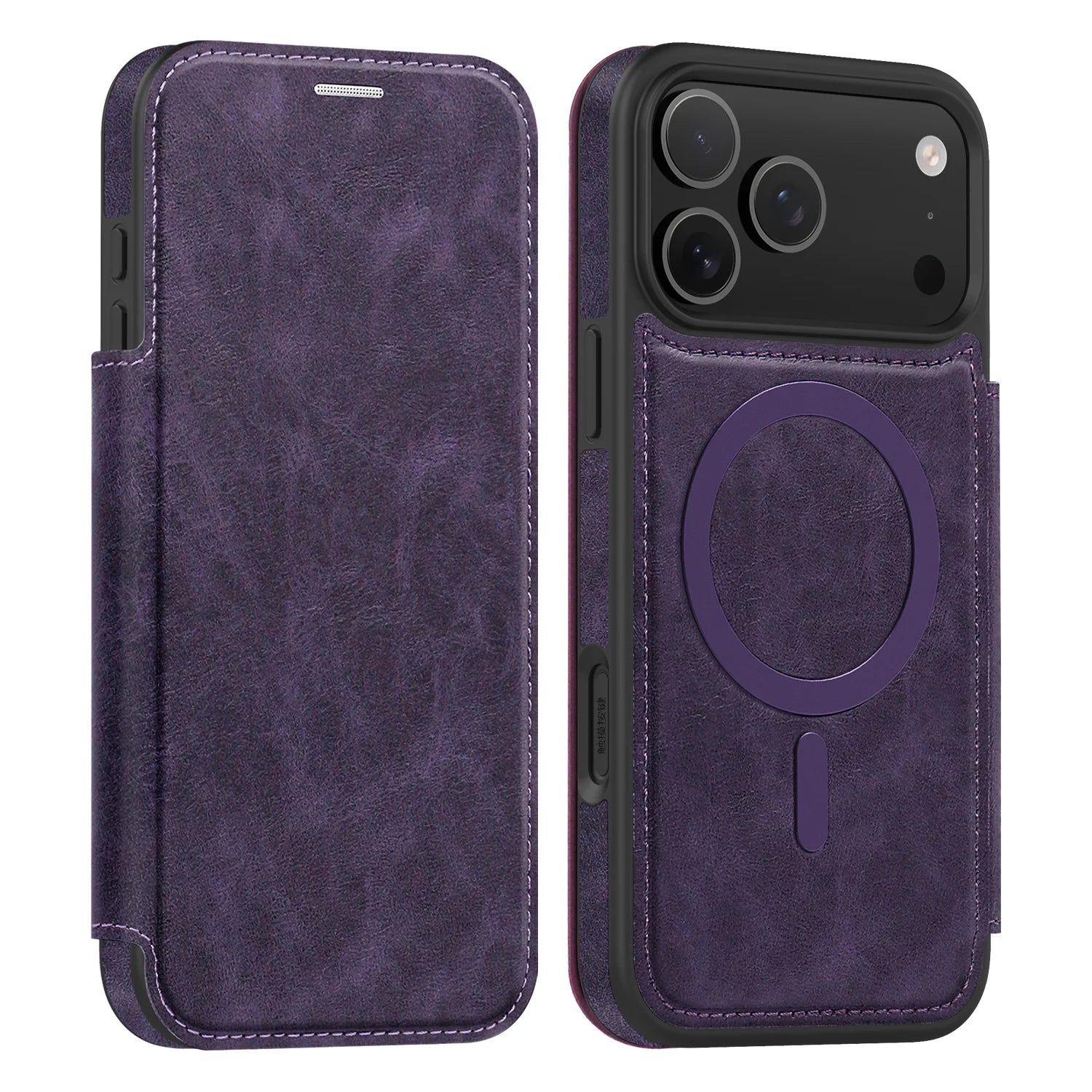 Case iPhone Couro Porta Cartões Magnético - Minimal Cases