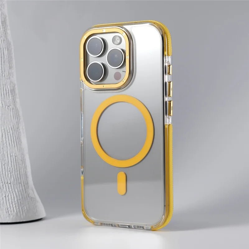 Case iPhone Transparente com Design Minimalista e Carregamento MagSafe - Minimal Cases