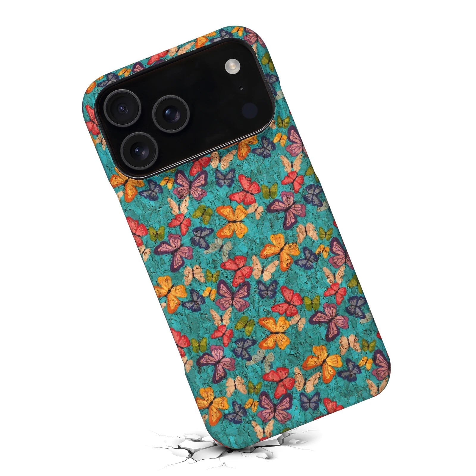 Case iPhone em Tecido Bordado e Couro MagSafe - Minimal Cases
