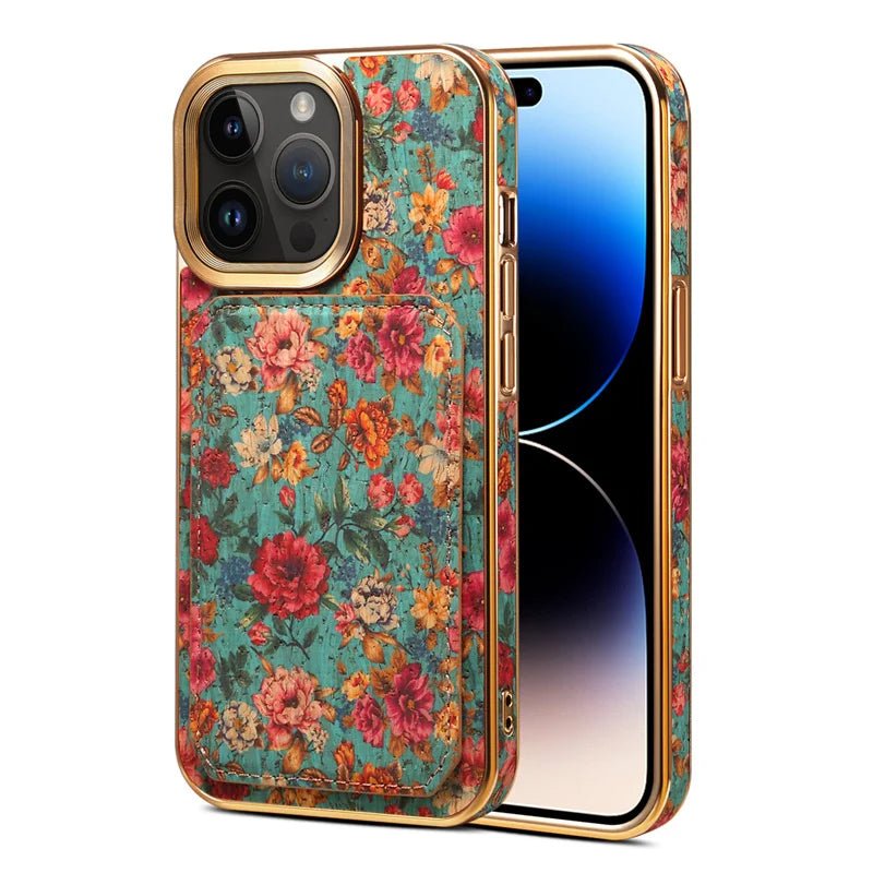 Case iPhone Mandala com Porta Cartões Magnético - Minimal Cases