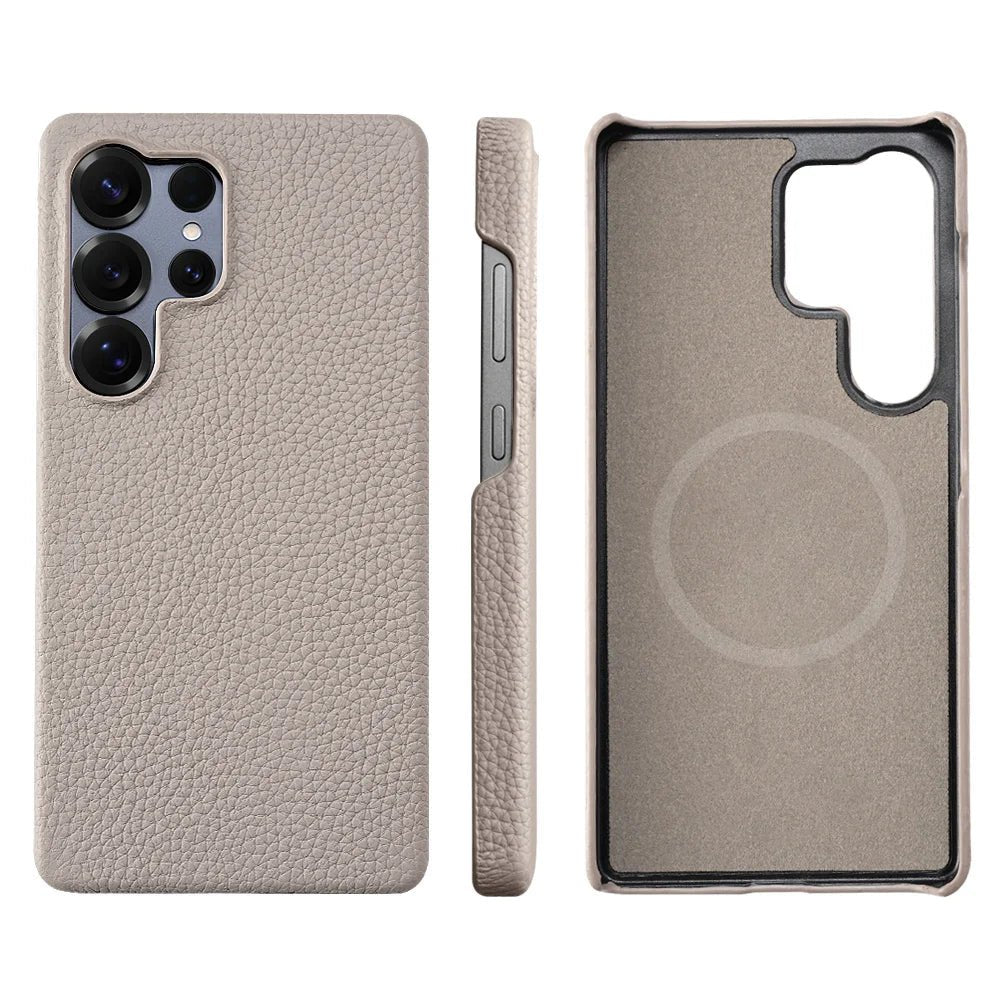 Case Samsung Couro Legítimo Natural com MagSafe - Minimal Cases