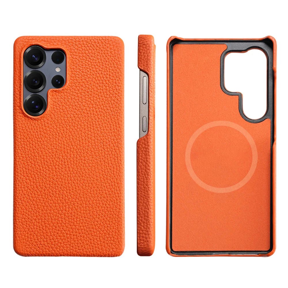 Case Samsung Couro Legítimo Natural com MagSafe - Minimal Cases