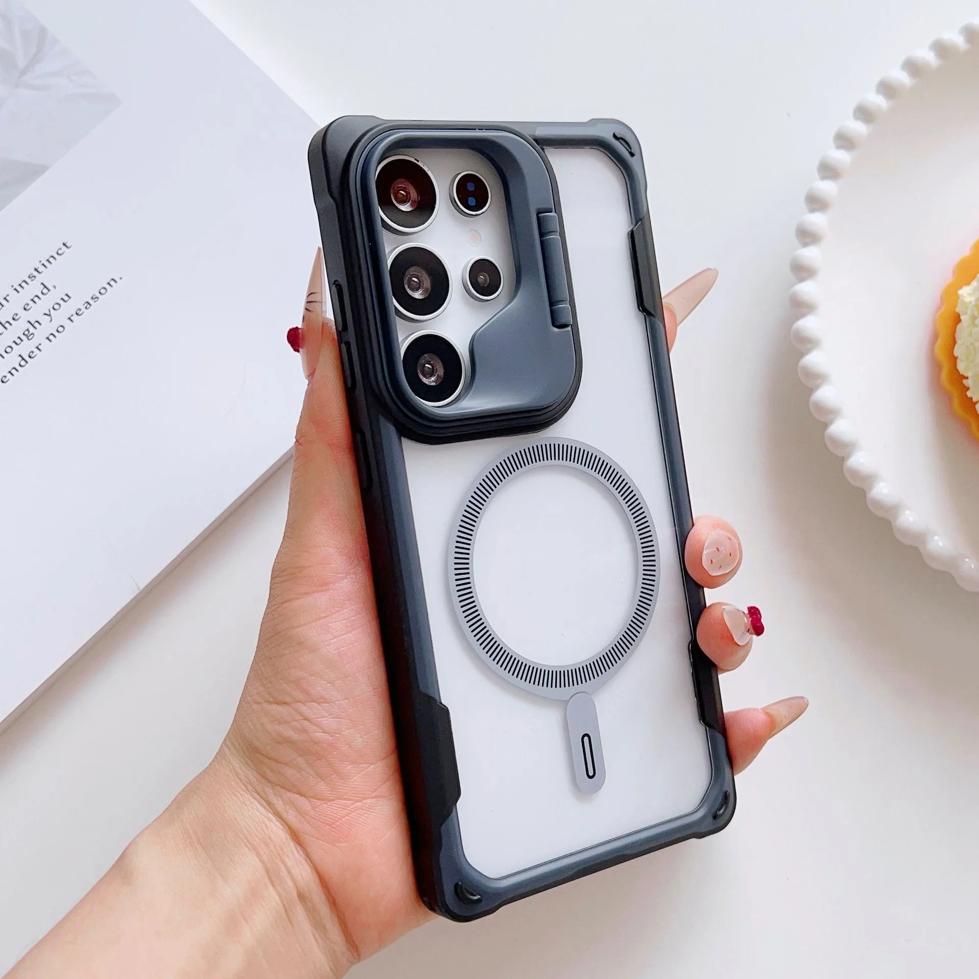 Case Samsung Cam Shield Anti Impacto MagSafe - Minimal Cases