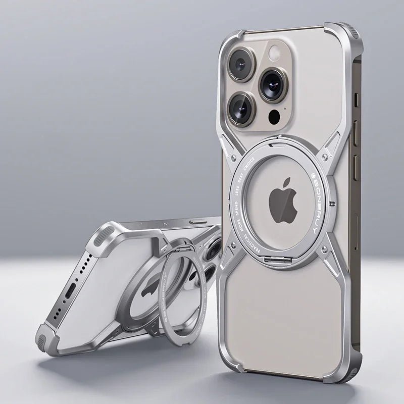 Case iPhone Minimalista em Alumínio e carregamento MagSafe em 360º - Minimal Cases