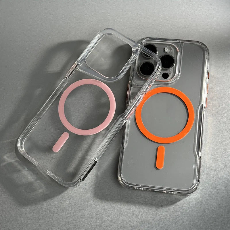 Case iPhone Nano Crystal Anti-Impacto MagSafe