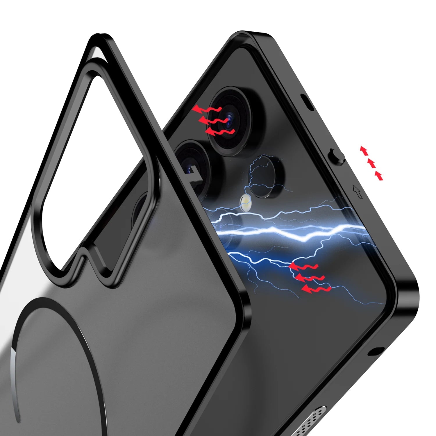 Case Samsung Estrutura em Metal Removível Anti Impacto - Minimal Cases