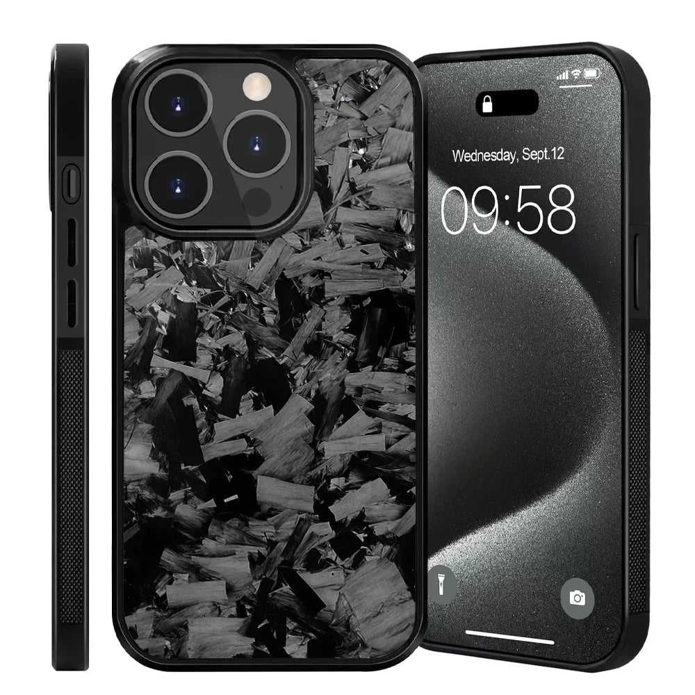 Case iPhone em Fibra de Carbono Legítimo Anti Impacto - Minimal Cases