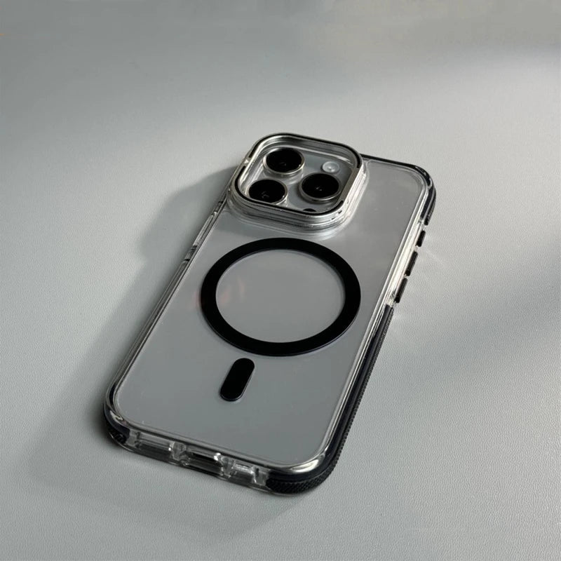 Case iPhone Transparente Minimalista com Carregamento MagSafe - Minimal Cases