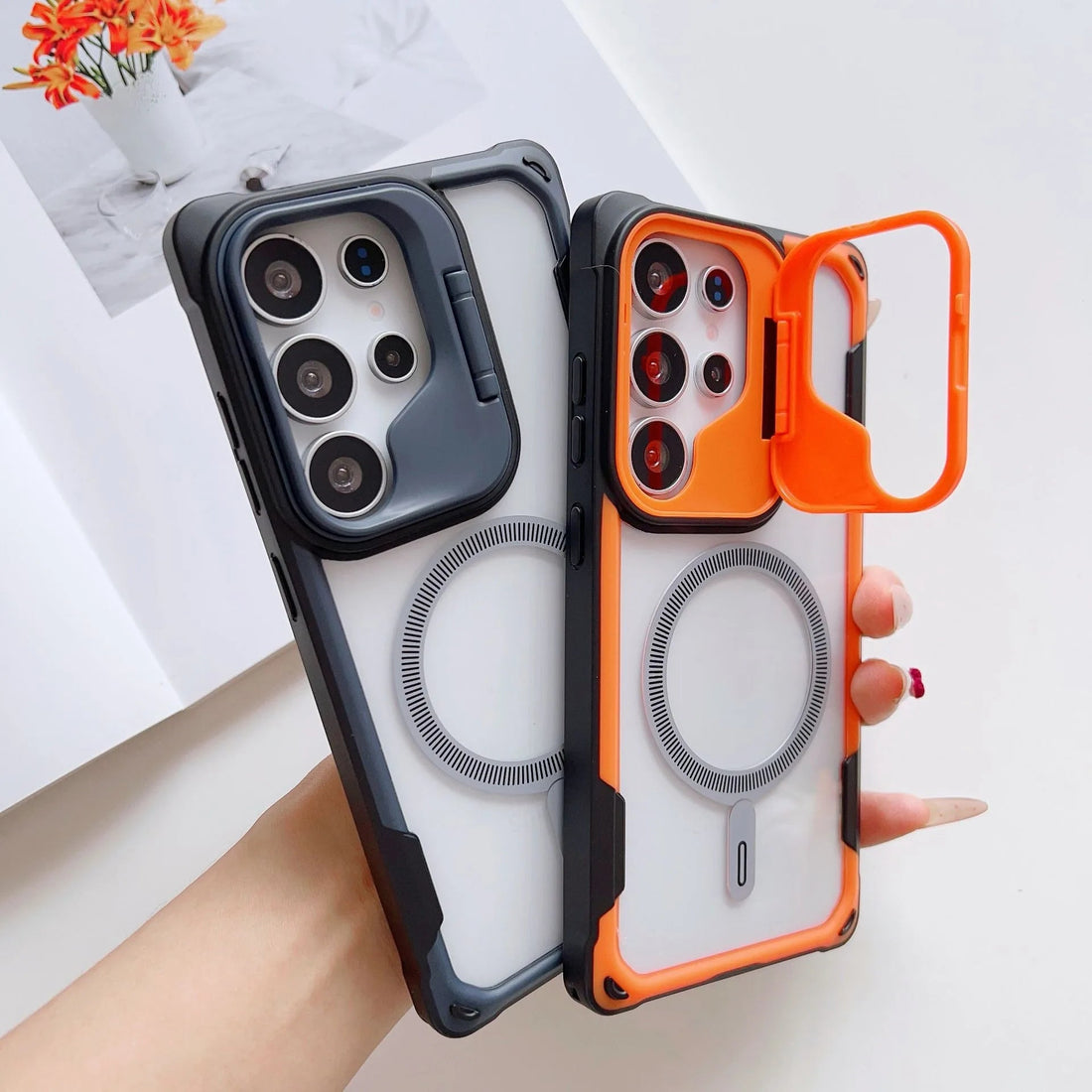 Case Samsung Cam Shield Anti Impacto MagSafe - Minimal Cases