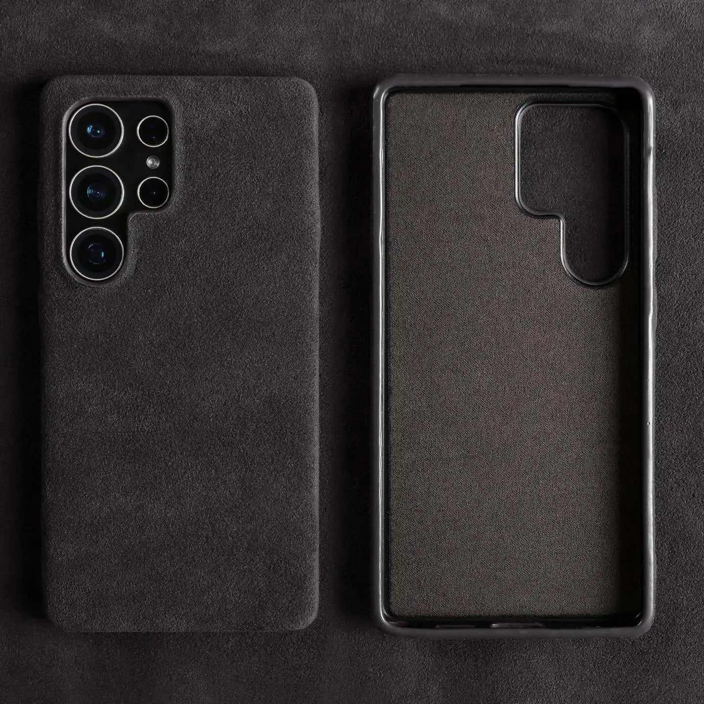 Case Samsung Alcantara Luxo com MagSafe - Minimal Cases