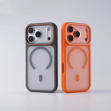 Case iPhone Vision Fosca Minimalista MagSafe