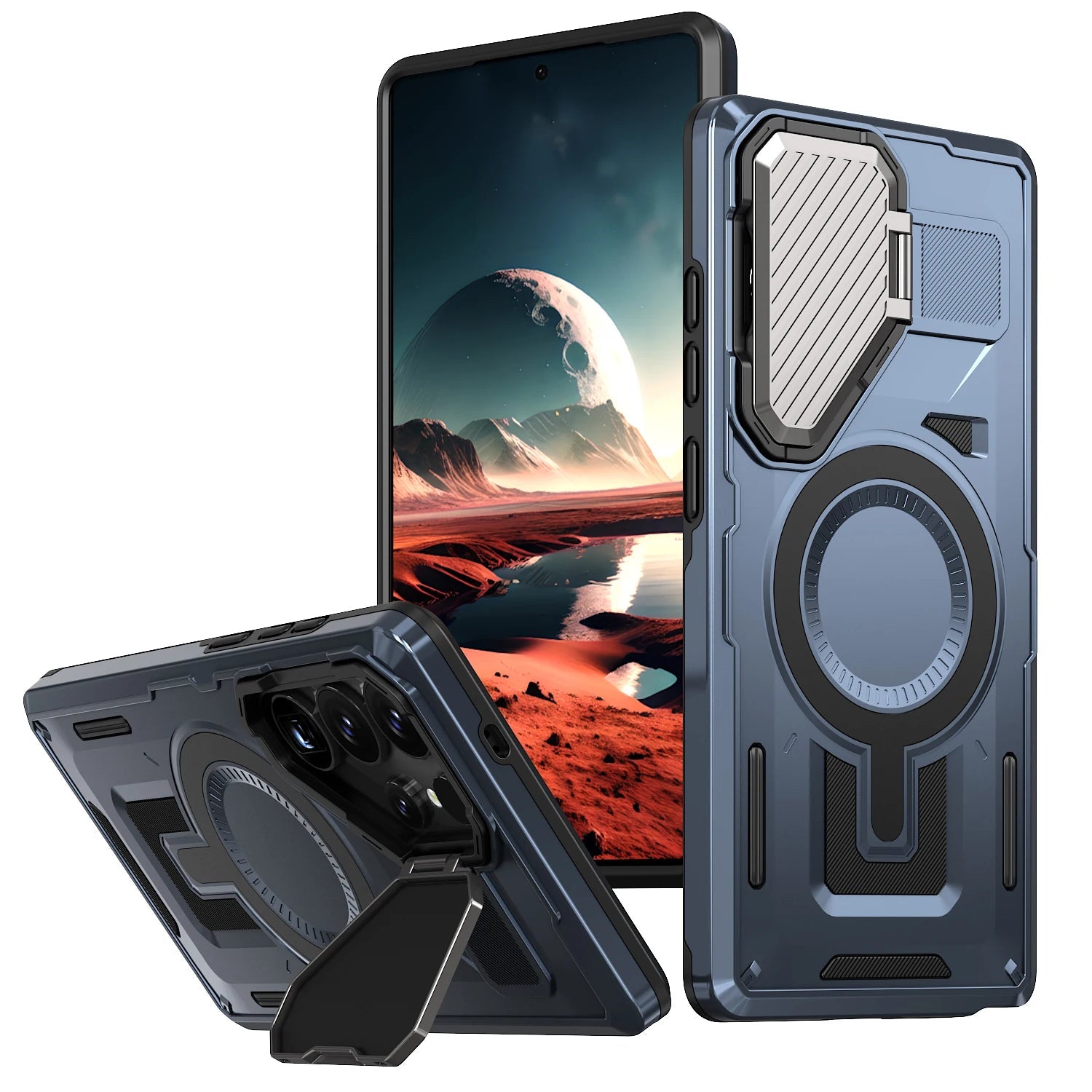 Case Samsung Magnética com Suporte Giratório e MagSafe - Minimal Cases